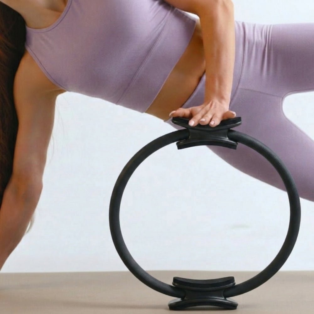 Anillo de pilates negro | 34 cm