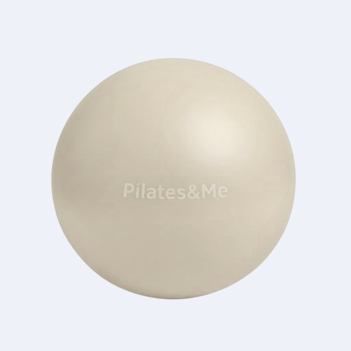 Pelota de Pilates beige de 25 cm