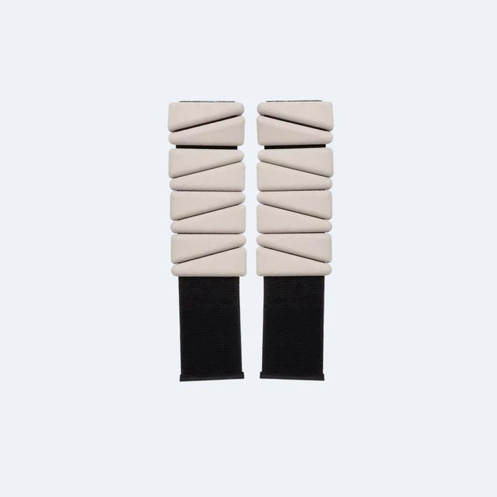 Pulseras de Pilates de 900g Beige para tobillos y muñecas