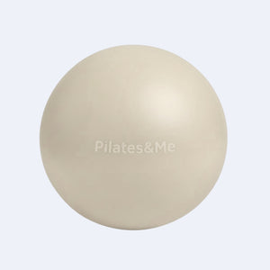 Pelota de Pilates beige de 25 cm